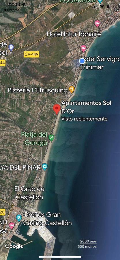 Apartamento Frente Al Mar Benicàssim Екстериор снимка